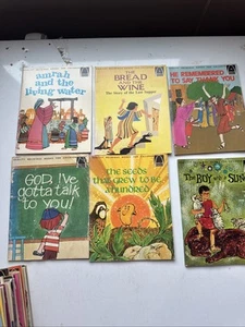 Lot Of 40 Vintage Christian Kids Books - 1960’s 70s 80’ARCH Books, Bible Stories - Picture 1 of 7