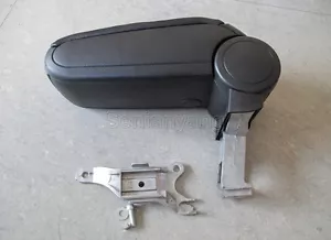 Armrest 2000-2006 for Audi A4 S4 Center Black Leather new - Picture 1 of 4