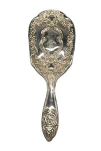 vintage brush silver plated brissell ornate embossed READ - Picture 1 of 8