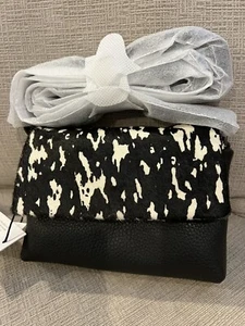 Aimee Kestenberg Unique Static Leather Preston Mini Crossbody Purse, Retail $108 - Picture 1 of 10