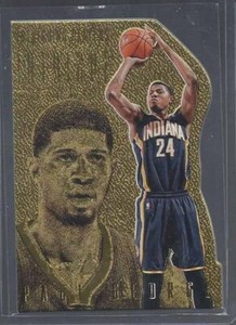 PAUL GEORGE 2013-14 PANINI INTRIGUE INTRIGUING PLAYERS GOLD DIE CUT #D 10/10