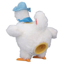 Electronic Plush Chicken Toy Lay 3 Eggs Dancing Music Stuffed Animal Chicke