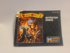 Battle Chess Nintendo NES  Instruction Booklet Manual Book Only NES-C6-USA