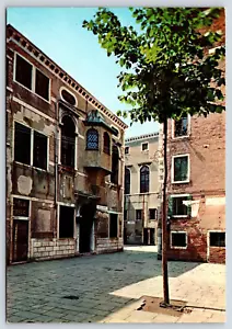 Italia Venezia Vecchio Ghetto Sinagoga Levantina Cartolina d'epoca Continentale - Foto 1 di 2