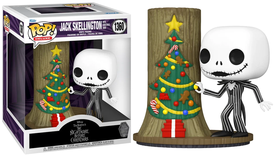 Funko POP! Deluxe: кошмар перед Рождеством - Джек Скеллингтон с Christma - Изображение 1 из 1