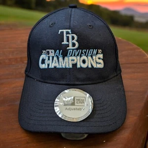 Tampa Bay Rays 2010 Campeones de la División de la Liga Americana New Era Gancho y Lazo Correa Trasera - Imagen 1 de 6