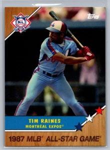 Tim Raines 2017 Topps On Demand 87 Throwback All Star #27 - Picture 1 of 2