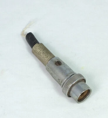 1 enchufe conector hembra Amphenol 1 pin usado vintage 80-MC1F1 Foto 1 de 2