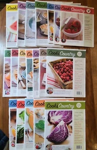 Lot Of 19 Cook's Country Magazine From 2009-2012 - Imagen 1 de 4