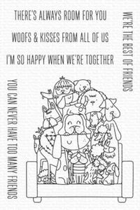 My Favorite Things Stempelset "Best Dog Friends" Clear Stamp Set - Bild 1 von 1