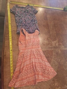 Girls Old Navy Summer Fall Dress Size 6 + Second Free Top Purple #S144 - Picture 1 of 2