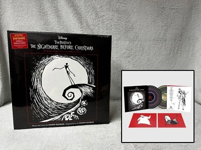 The Nightmare Before Christmas (2023) • Danny Elfman • NEW/SEALED Zoetrope Vinyl Foto 1 de 4