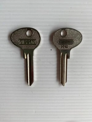BLANK KEYS DATSUN 1000 1200 NISSAN 120Y 180B B210 620 510 521 B10 B110 KB110 X2 - Image 1 of 4