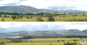ID206B ID Backscenes OO Hills/Dales 3 Metres Long in 2 sections (38cm x 300cm) - Picture 1 of 1