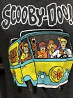 Scooby Doo mystery machine gray large T-shirt Hanna-Barbera Shaggy Fred Daphne