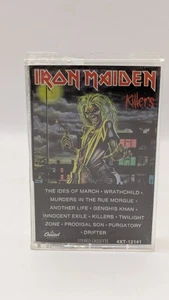 Iron Maiden • Killers • 1981 • Capitol Records • Stereo Cassette • FAST SHIPPING - Picture 1 of 4