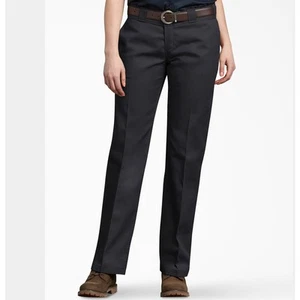 NWT Dickies 774 Low Rise Work Pants | Black | Women's Plus Sz 24 - Picture 1 of 3