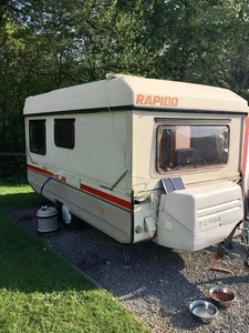 Folding Caravan Rapido 4 Berth light tow - Picture 1 of 12