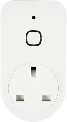 Smart Plug Wi-Fi Energy Monitoring Tuya, Alexa & Google Voice Control App Remote - Image 1 of 4