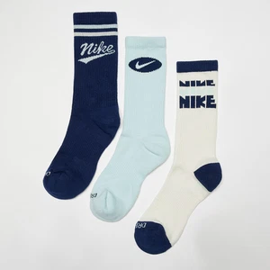 Nike Everyday Plus Crew Socks 3 Pairs Gym Running Sports Size L 8-12 HJ9336 902 - Picture 1 of 8