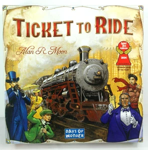 Days of Wonder Ticket To Ride Train Board Game Ex. Condition! Cards Still Sealed - Picture 1 of 9