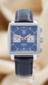 Tag Heuer Monaco calibro 12 39 mm automatico CAW2111.FCG183 - Foto 1 di 9