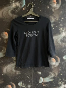 Christian Dior Vintage 'Midnight Poison' Quarter Sleeves Sweatshirt - Picture 1 of 7