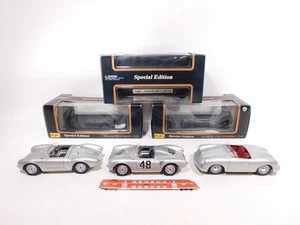 DZ10-6 #3x Maisto 1:18 Model Porsche 550A 550 a Spyder 356 Roadster No. 1 Box - Picture 1 of 5