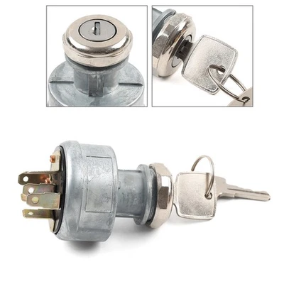 AT195301 Zündschloss mit 2 Schlüsseln für John Deere Lader 210C 310C 310E 310G - Image 1 of 4