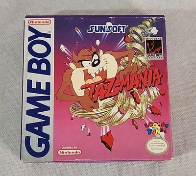 Taz-mania Nintendo Gameboy 1992 Sunsoft CIB Foto 1 de 4