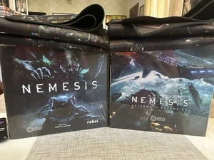 Nemesis Board Game And Nemesis Aftermath Expansion Play Mats New - Picture 1 of 3