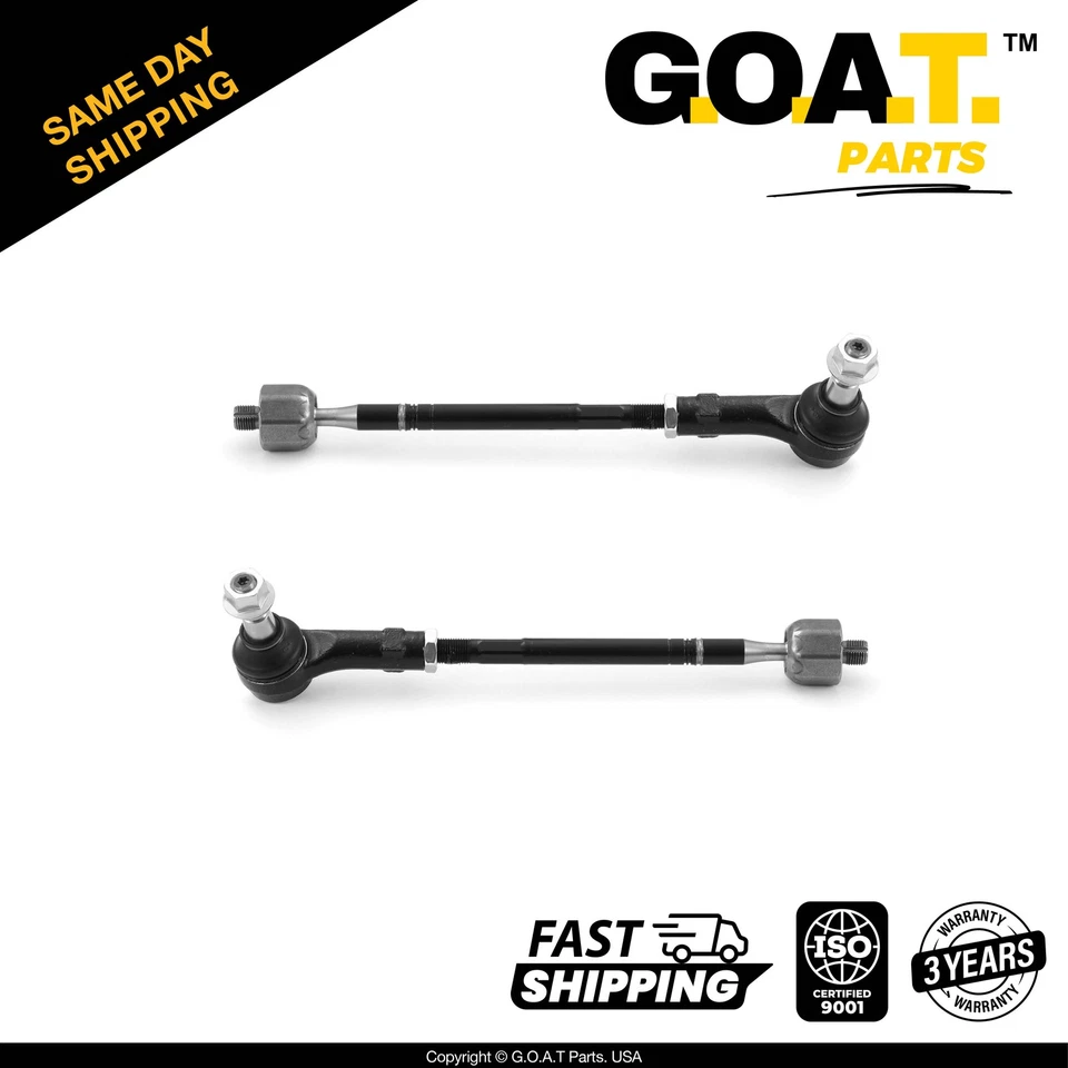 Front Left & Right Tie Rod End Assembly Kit for Volkswagen Touareg Audi Q7 - Image 1 of 4