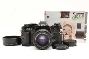 *Near Mint* Canon AE-1 Program analoge Spiegelreflexkamera schwarz Neu FD 50mm f1.4 #4293 - Bild 1 von 13