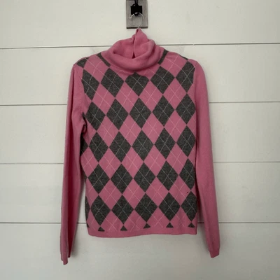 Женский средний кашемировый розовый свитер с дефектами Apt 9 - Изображение 1 из 4