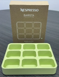 Nespresso Barista Eiswürfelform Pistazie Silikon Limited by Frederico Peri NEU - Bild 1 von 5