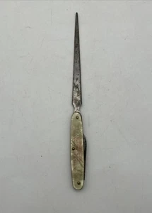 VINTAGE CAM CO. LETTER OPENER with POCKET KNIFE 9” - Picture 1 of 9