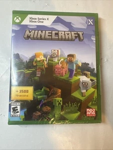 Minecraft with 3500 Minecoins - Xbox Series X & Xbox One Physical BRAND NEW! - Picture 1 of 3