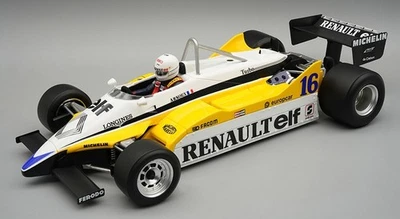 Renault RE30B 1982 ganador GP de Italia René Arnoux en escala 1:18 por Tecnomodel Foto 1 de 2