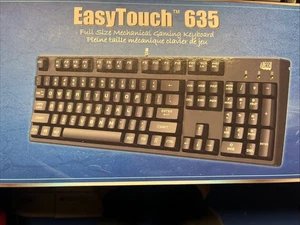 Adesso Easy Touch 635, Teclado Impermeable con Cable (AKB-635UB), Negro - Imagen 1 de 2