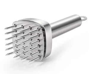 304 Stainless Steel Meat Tenderizer Needle Meat Hammer Mallet Tool Pounder Fo... - Picture 1 of 6