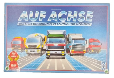 🚛 Auf Achse – FX Schmid 1987 – Spiel des Jahres – Logistik Brettspiel Klassik✨ - Bild 1 von 4