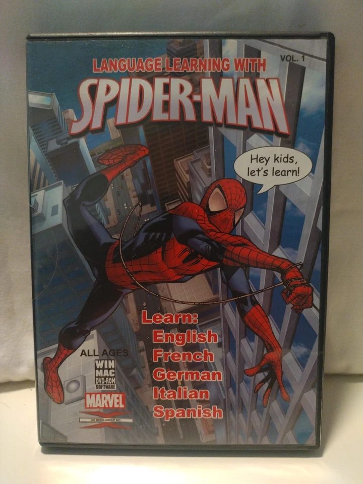 Marvel Language Learning With Spider-Man PC & Mac Learn French Spanish German - Image 1 of 3