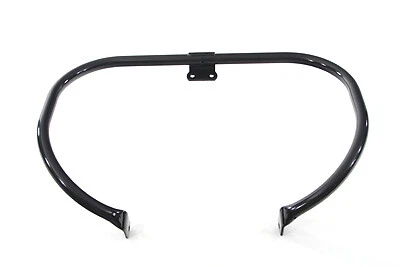 Barra de motor delantera negra para Harley Davidson Foto 1 de 2