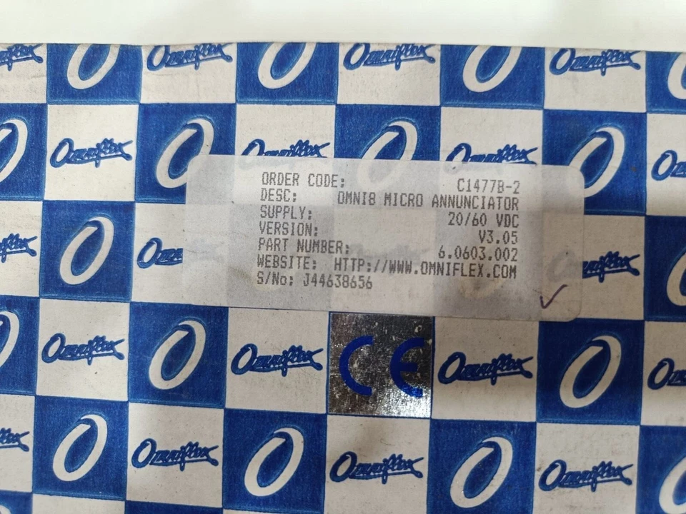 OMNI8 MICRO ANNUNCIATOR C1477B-2 FREE SHIPPING - Image 1 of 2