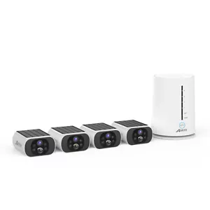ANRAN 4MP Solar Battery Wireless Home Security Camera System Outdoor Garden 64GB - Picture 1 of 16