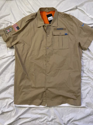 Nike Los Angeles Chargers Salute To Service Button Up Shirt Men’s Size XXL Cover