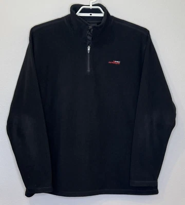 Chaqueta polar para hombre AIGLE ATIMUM talla XXL negra 1/4 cremallera informal pulóver activo Foto 1 de 4