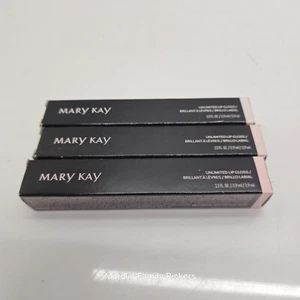 Mary Kay Unlimited Lip Gloss Fancy Nancy 153486 Lot of 3 .13 oz NIB - Picture 1 of 11