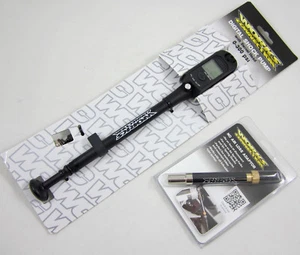 Works Connection Digital Shock Pump Swivel Head 0-300PSI w/ No Air Loss Adaptor - Picture 1 of 12