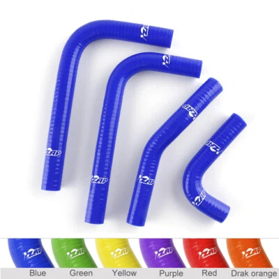 ZAP Silicone Radiator Coolant Hose Kit Tubes Fit KAWASAKI KXF KX250F 2017 2018 Foto 1 de 4